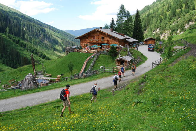 Reitalmhütte, 1600m