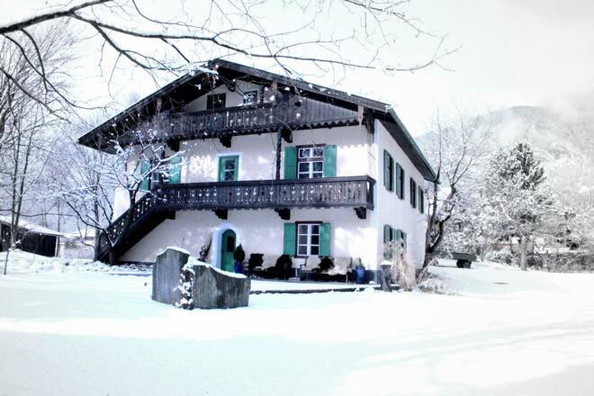 Claudiaschlössl im Winter