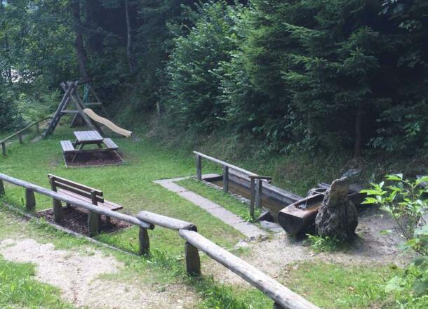 Übersicht Kinderspielplatz Heimatweg Alpbach