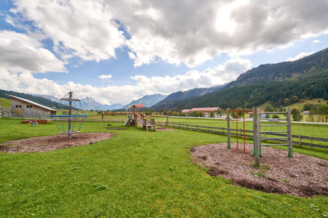 Spielplatz in Zöblen