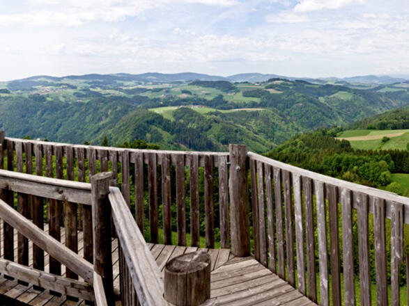 Panoramablick Kirchberg