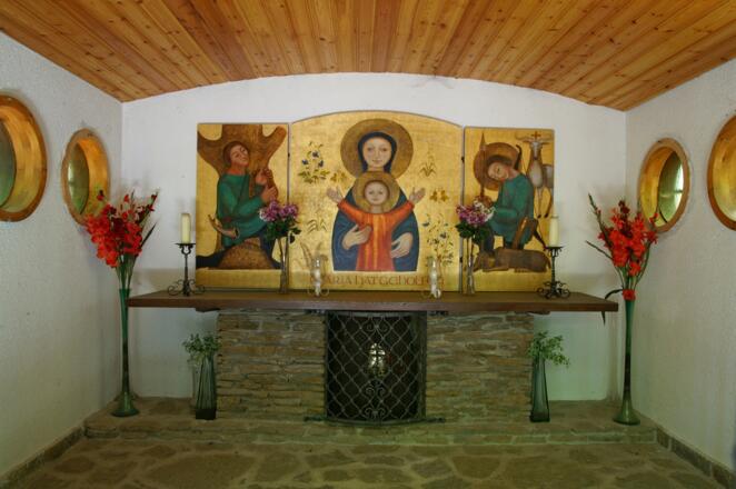 Jagabild am Haugstein