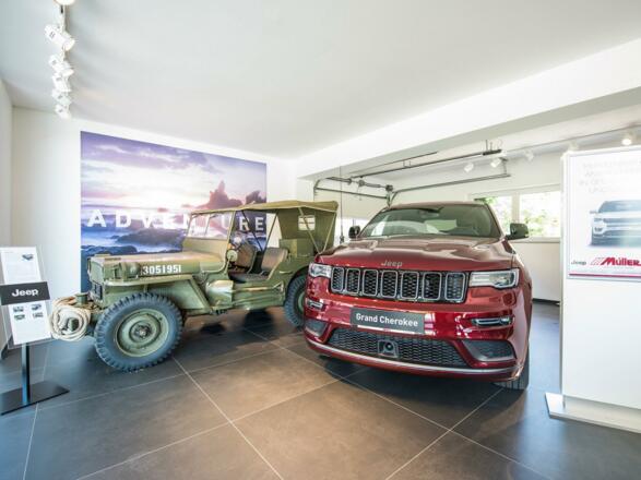Jeep Schauraum Autohaus Müller St. Konrad