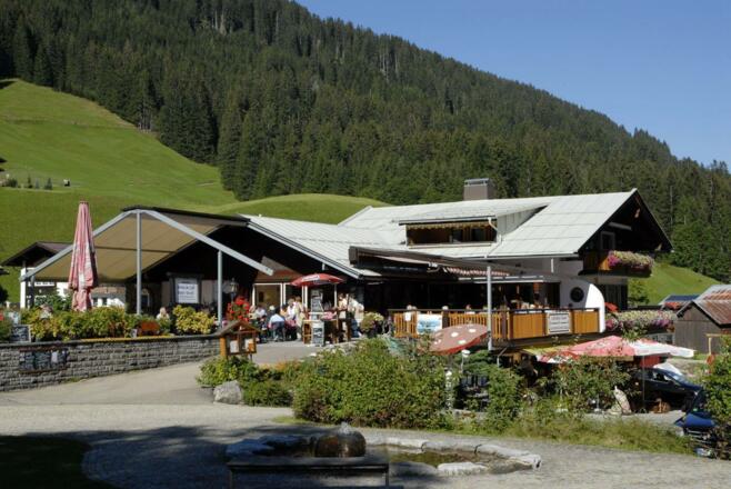 Parken am Cafe Baad Grund