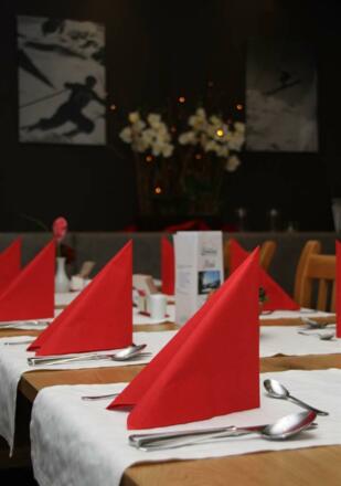 Restaurant im Neubau