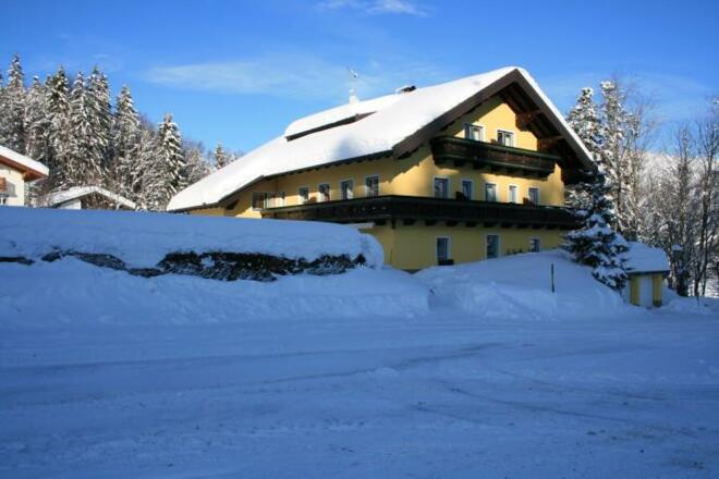 Ferienhaus winterlich