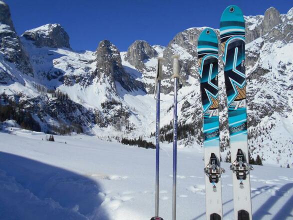 Skitour in die Aualm