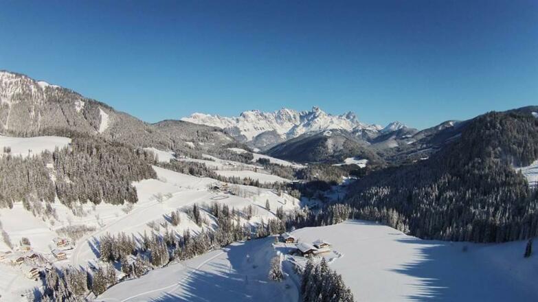 Aussicht auf den Gosaukamm