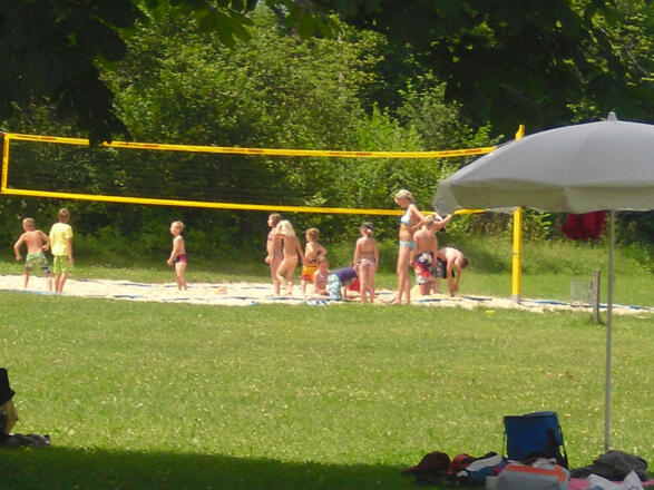 Beach Volleyballplatz beim Strandbad Untersee in Bad Goisern a.H.