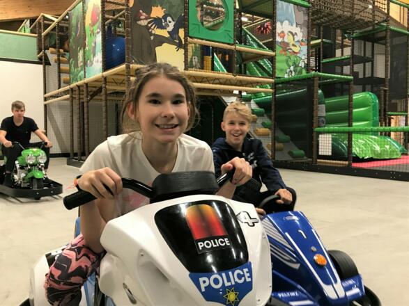 Coole Elektro-Kart-Bahn