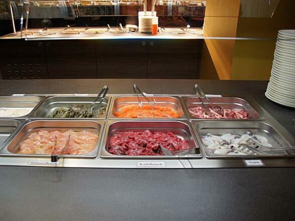 frisch zubereitende Gerichte