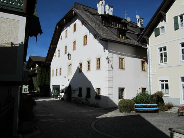 Höplingerhaus in der Kirchengasse von Bad Goisern am Hallstättersee
