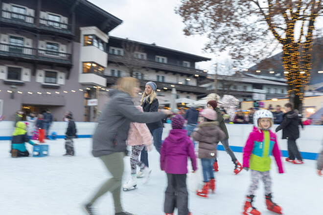 Kunsteislaufplatz in Neukirchen 