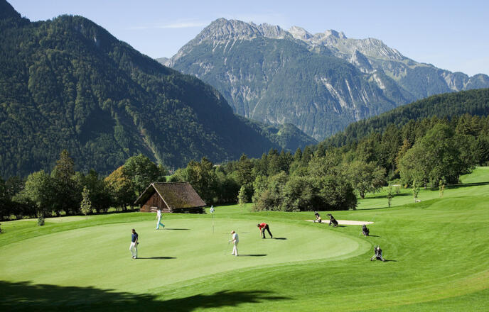 Golfen im Golfclub Bludenz-Braz