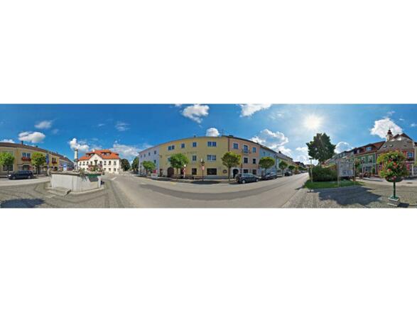 Panoramabild unseres Marktplatzes