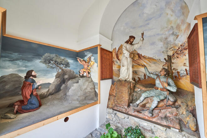 Kriegerdenkmal Pfarrkirche Nesselwängle