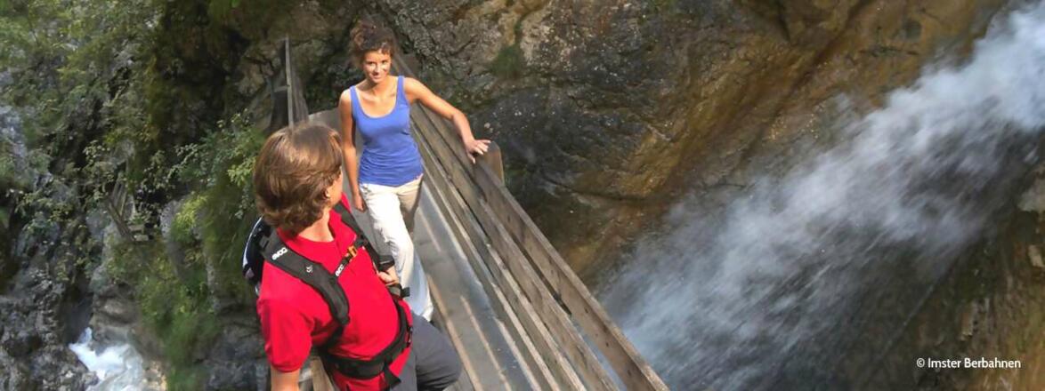 Rosengartenschlucht in der Region Imst