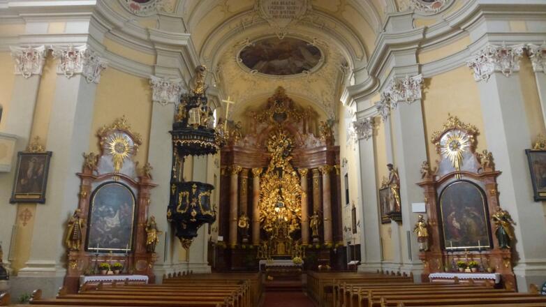 Wallfahrtskirche Pöstlingberg, barocker Hochaltar