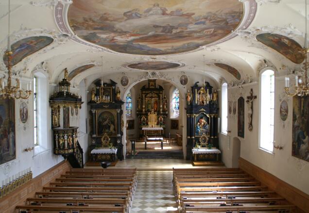 Au, Katholische Pfarrkirche Heiliger Leonhard 2