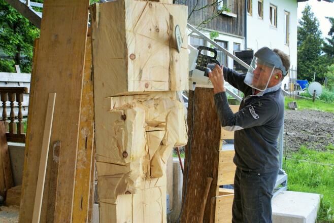 Skulptur von Erich Ruprechter
