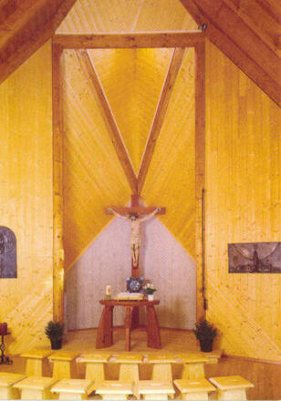 Innenansicht Friedenskapelle