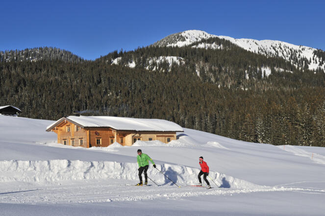 Langlaufen Winklmoos-Alm