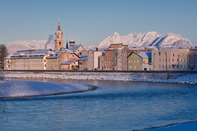Rattenberg im Winter Innansicht