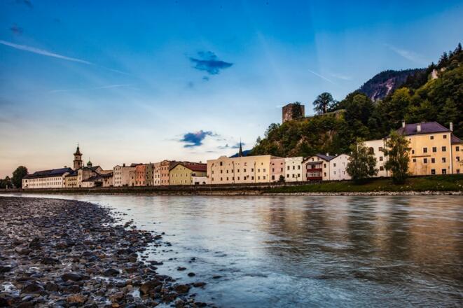 Rattenberg Stadtansicht Inn