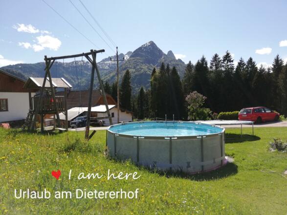 Kleiner Pool für Wasserratten