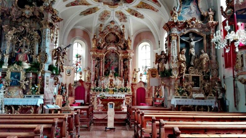 Pfarrkirche Alpbach Innenansicht