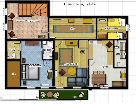 Grundriss Apartment