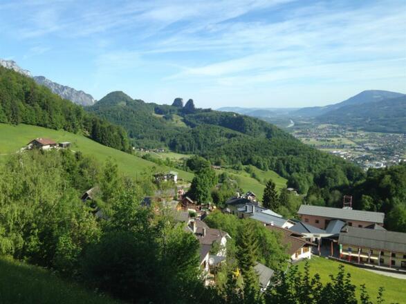 Blick vom Duerrnberg auf die Barmsteine