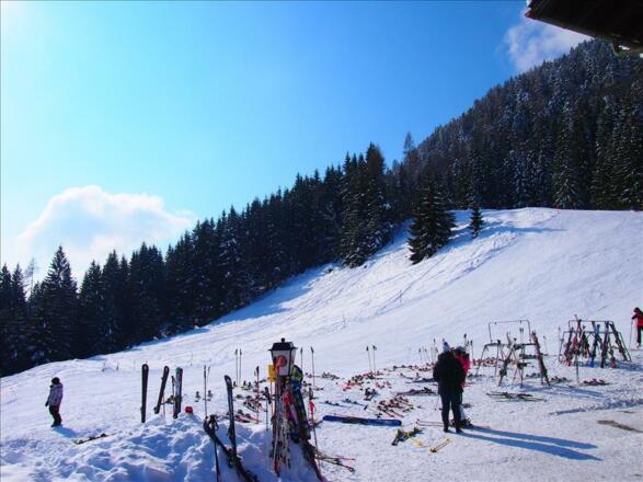 Schifahren in St Martin