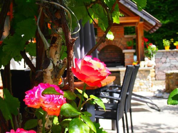 Sitzecke mit Griller