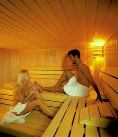 Sauna und Solarium