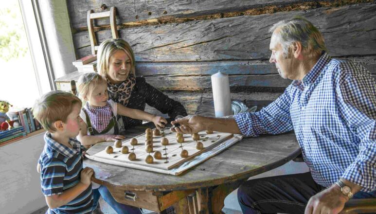 Platz für die ganze Familie im Bauernhaus