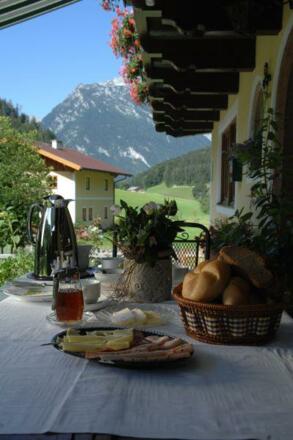 Frühstück im Grünen