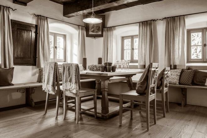 Bauernstube im Ferienhaus im Salzburger Land