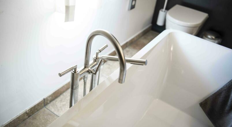 Designbad im neuen Ferienhaus