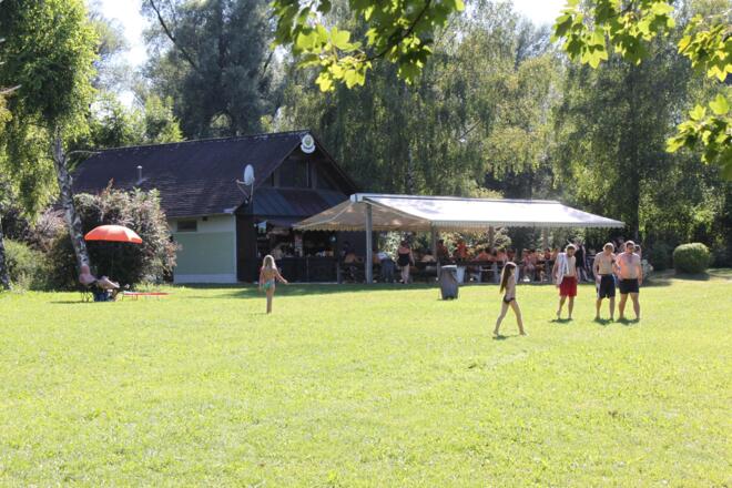 Kiosk am Ausee beim Lindenhügel
