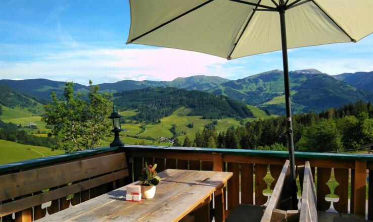 Panoramaterrasse Gasthof Kronreith