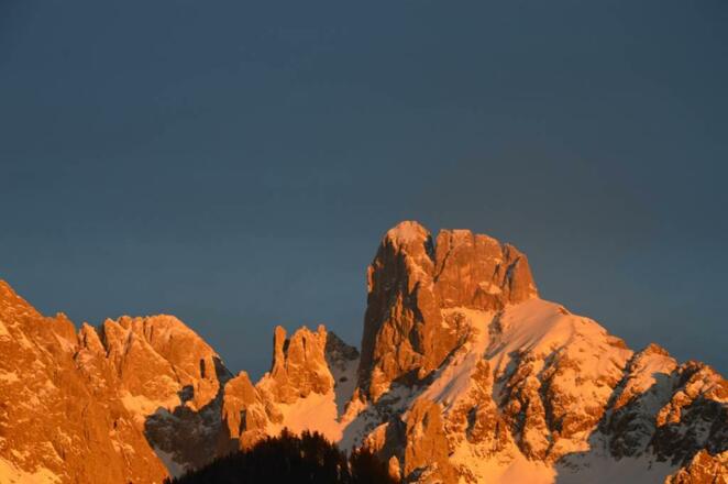 Blick zur Bischofsmütze