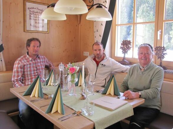 Gemütlich essen und trinken