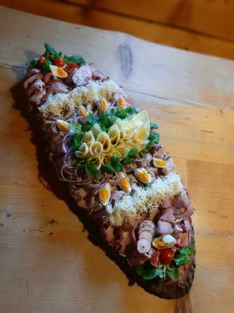 Jausenplatte Gasthaus \&quot;Zum Gross´n\&quot;