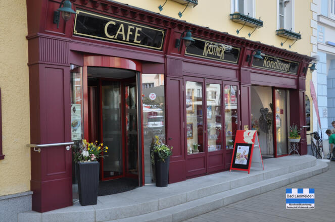 Bad Leonfelden, Konditorei am Hauptplatz