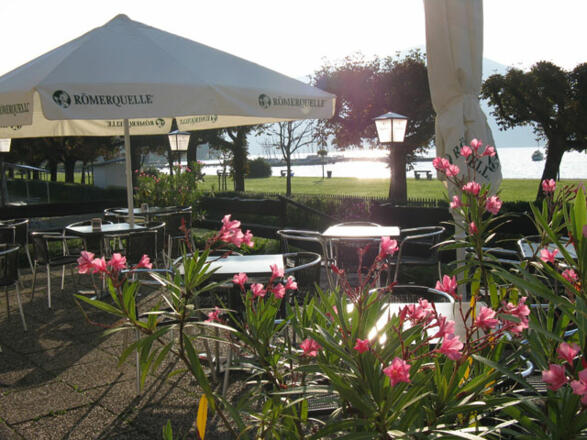 Campingplatz Altmünster Terasse