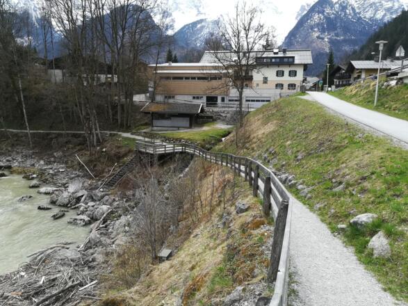 Ein- &amp; Ausstiegsstelle Teufelssteg