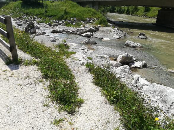 Ein- &amp; Ausstiegsstelle Weißbach