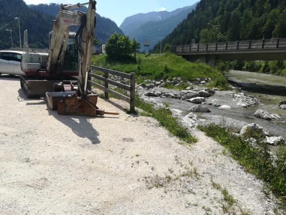 Ein- &amp; Ausstiegsstelle Weißbach