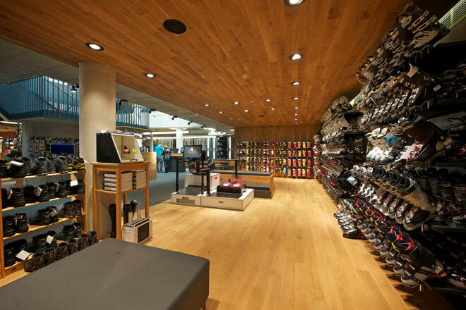 Portis Sportshop Schuhabteilung